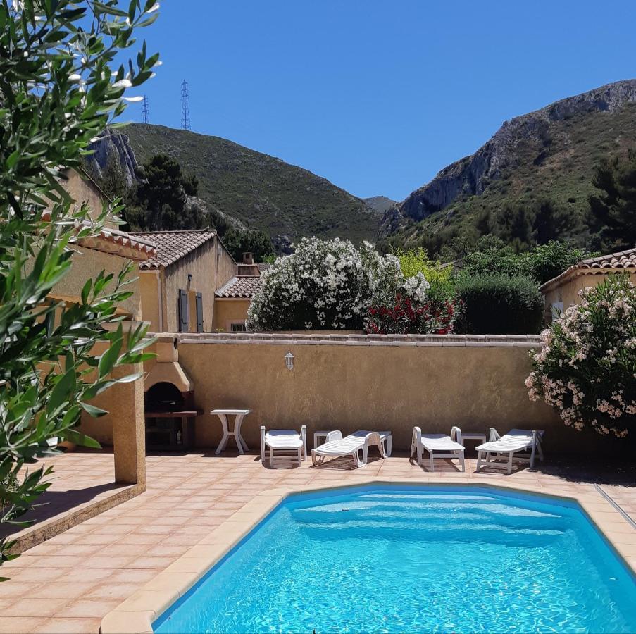 Chambre privée avec Piscine Marsella Exterior foto